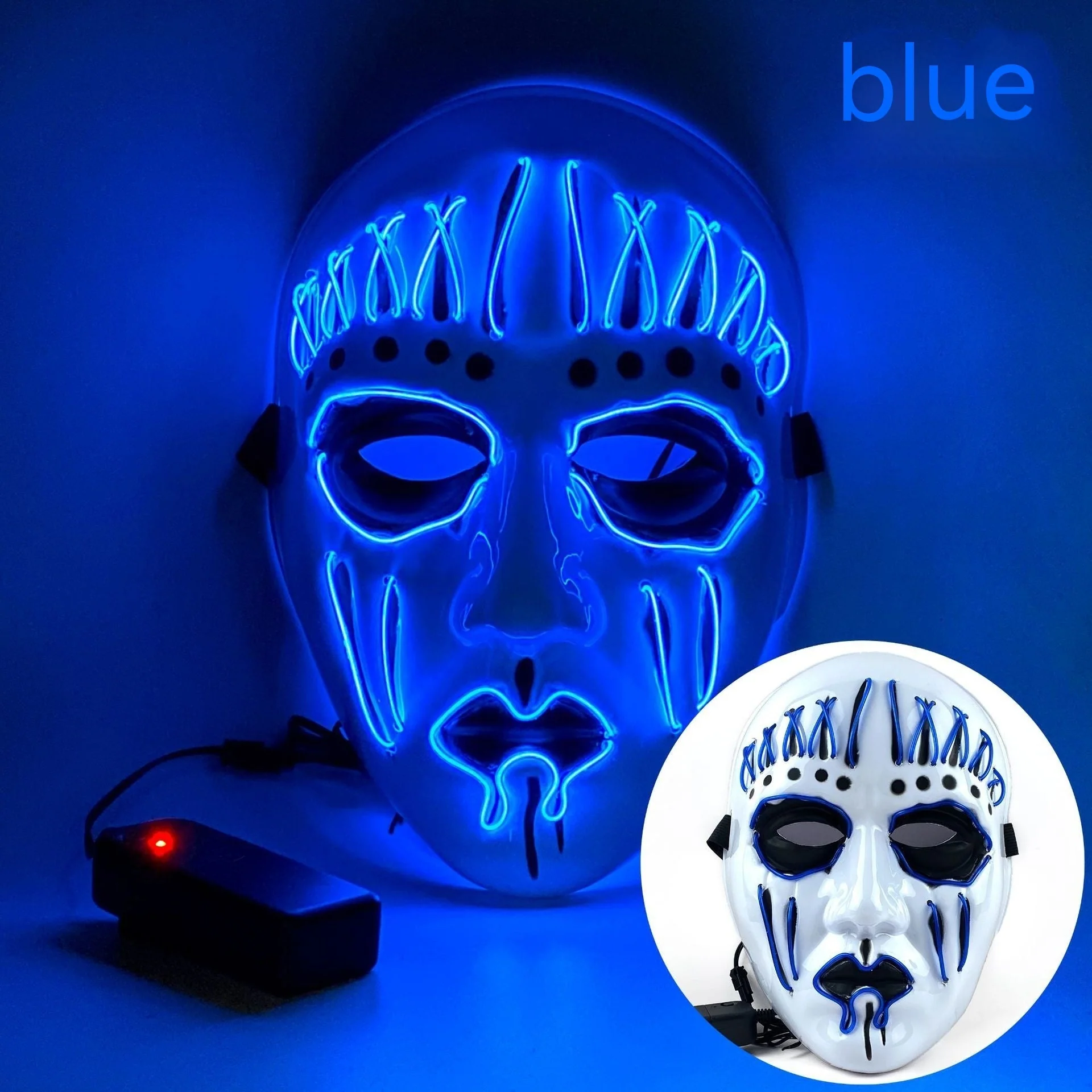 EL Cold Light Mask For Halloween Performance