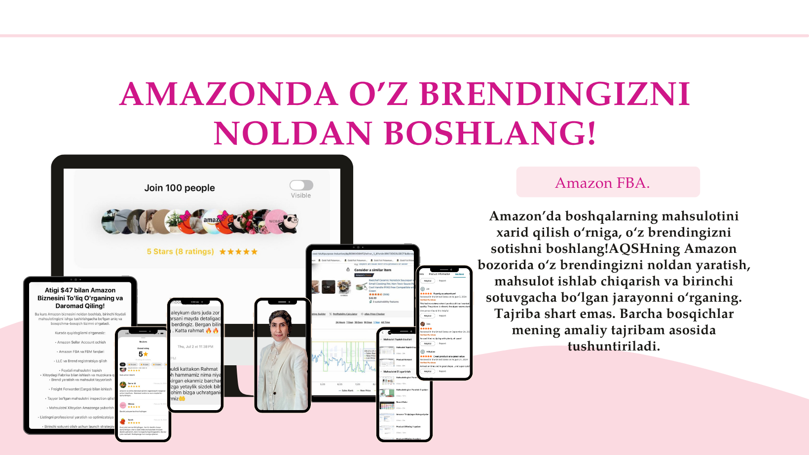 AMAZON FBA - 0 DAN BIRINCHI SOTUVGACHA!