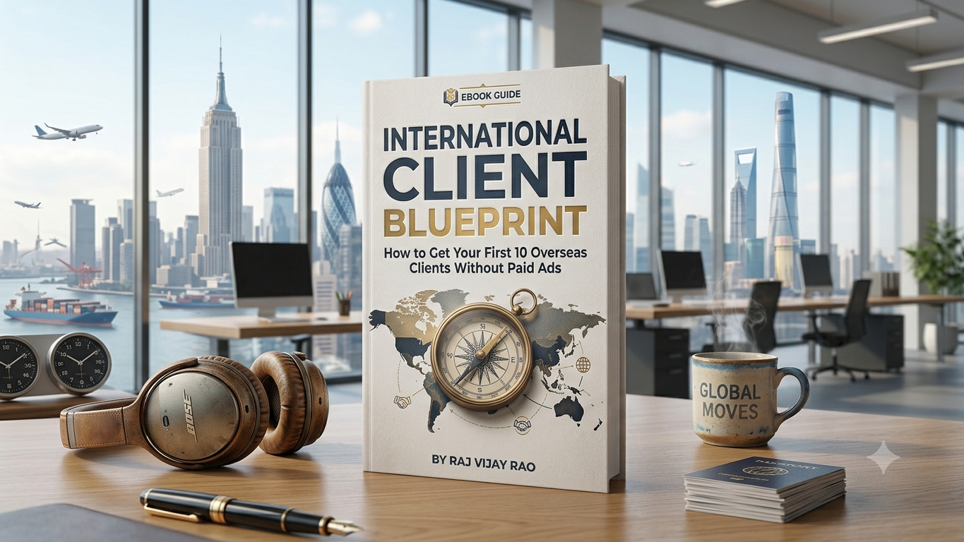 International Client Blueprint: How to Get Your First 10 Overseas Clients.