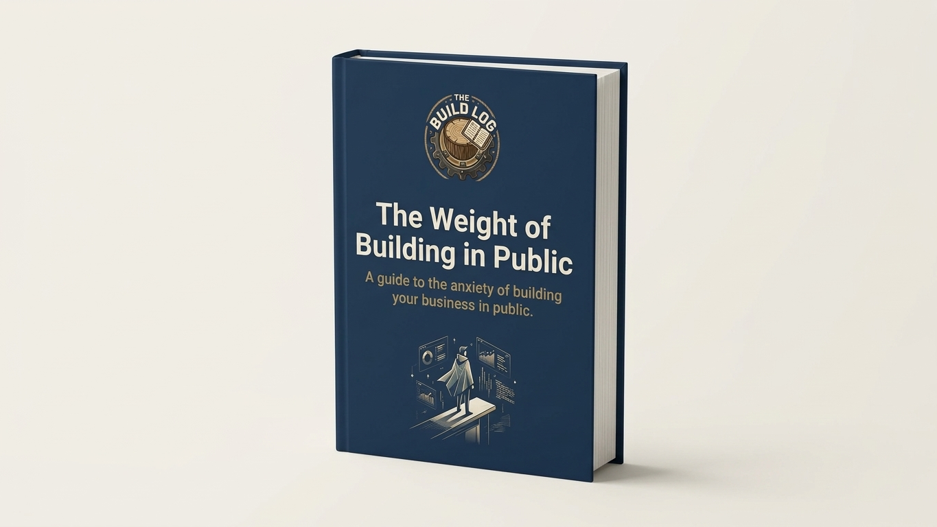 The Weight of Building in Public