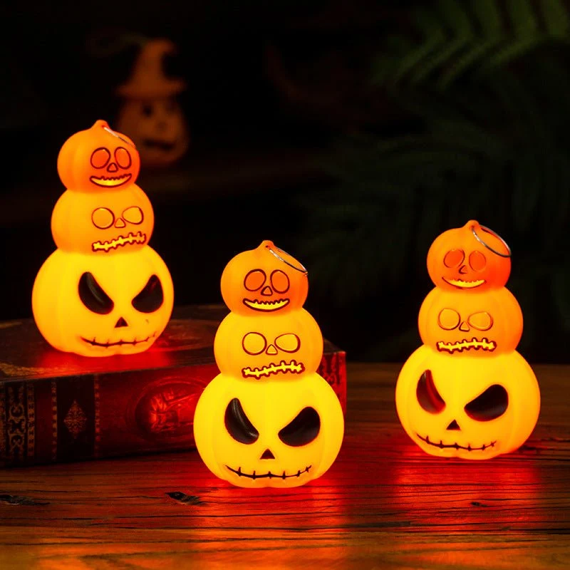 Halloween Pumpkin Lantern Portable Halloween Pumpkin Pile Ornaments Halloween De