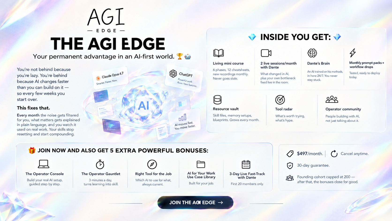 The AGI Edge