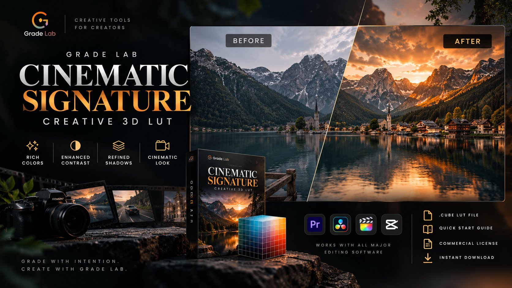 Grade Lab — Cinematic Signature