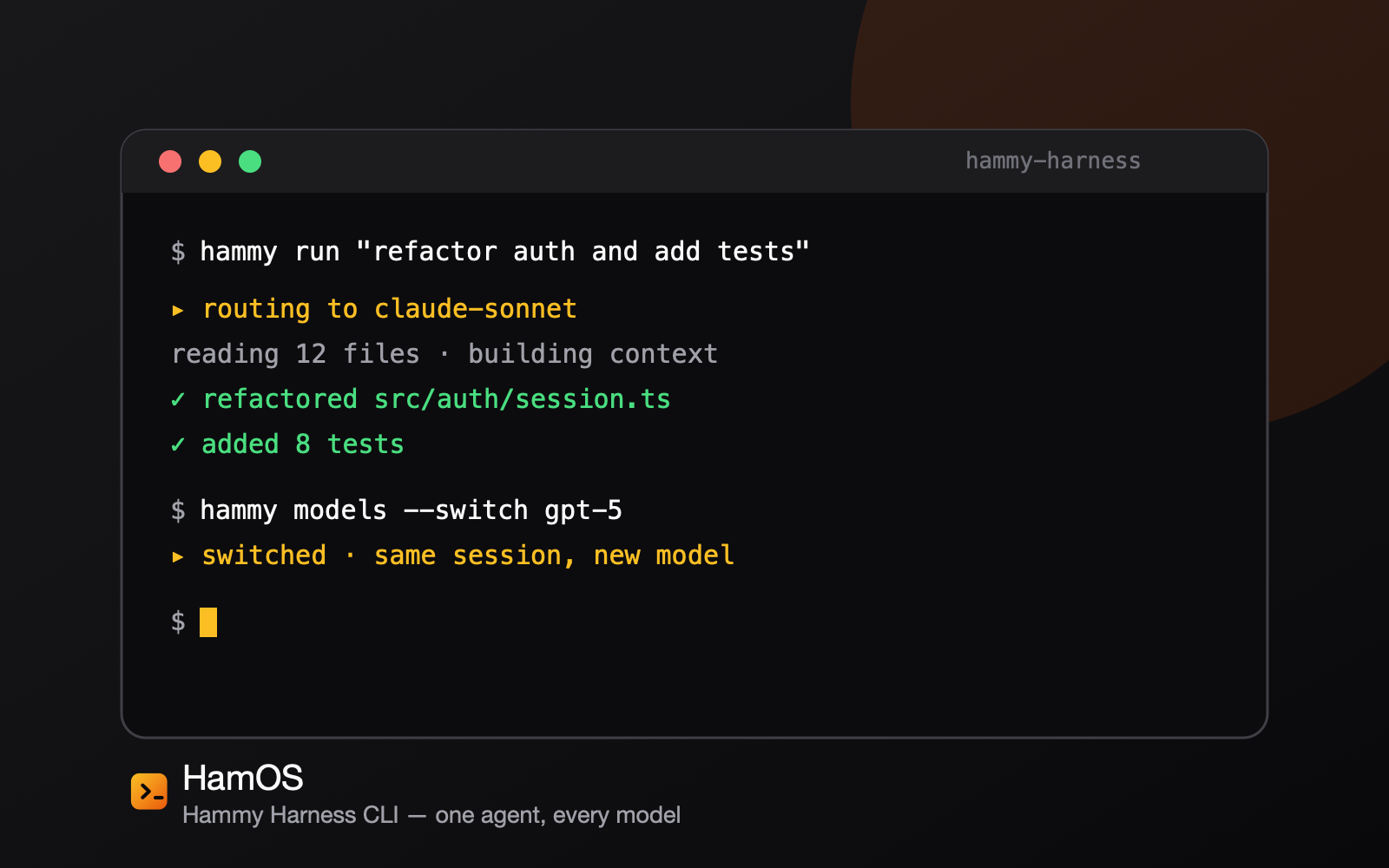 Hammy Devy — AI Engineering Agent