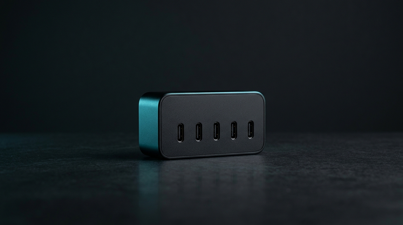 6-Port Desk Charging Hub
