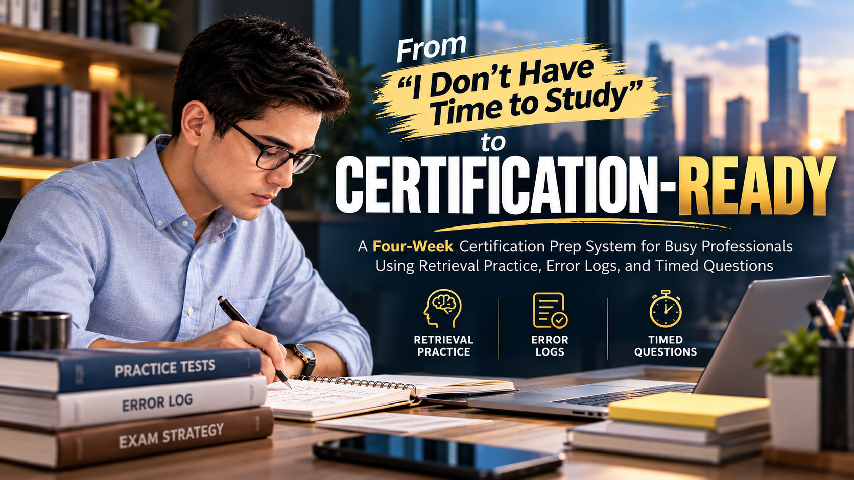 From “I Don’t Have Time to Study” to Certification-Ready
