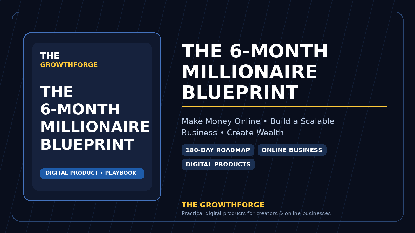 6-Month Millionaire Blueprint 