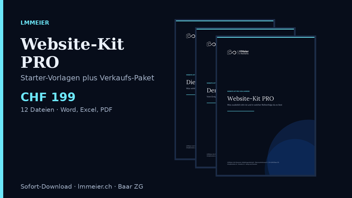 Website-Kit für Webdesigner – Pro