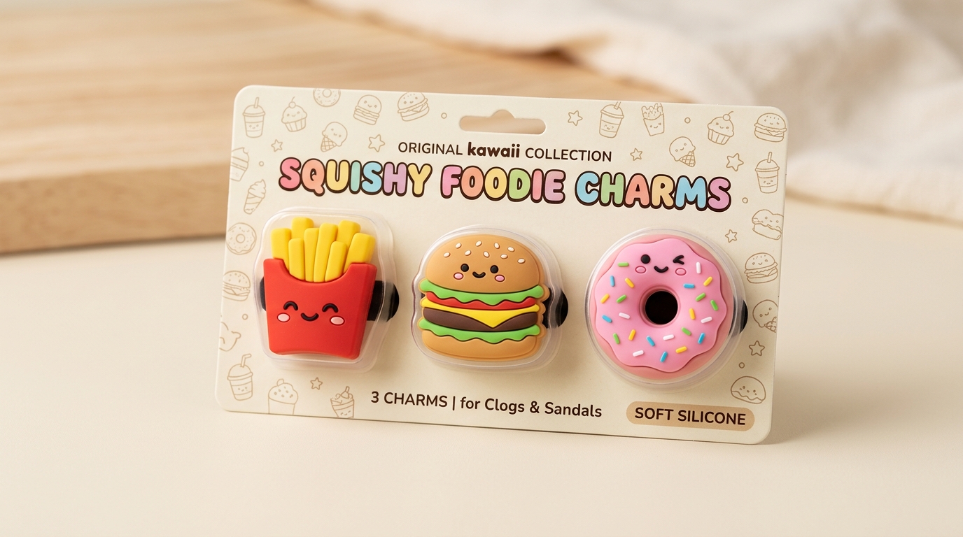 Foodie Charm Set