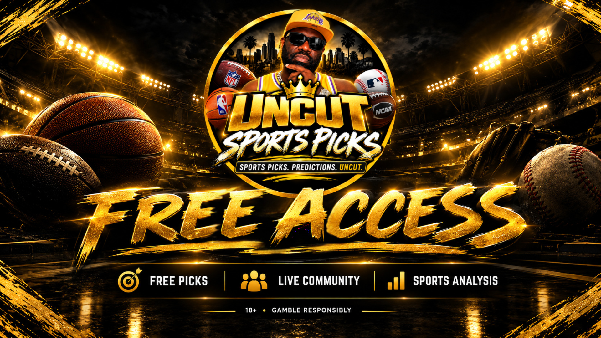 🆓 Uncut Sports Picks  Free Access