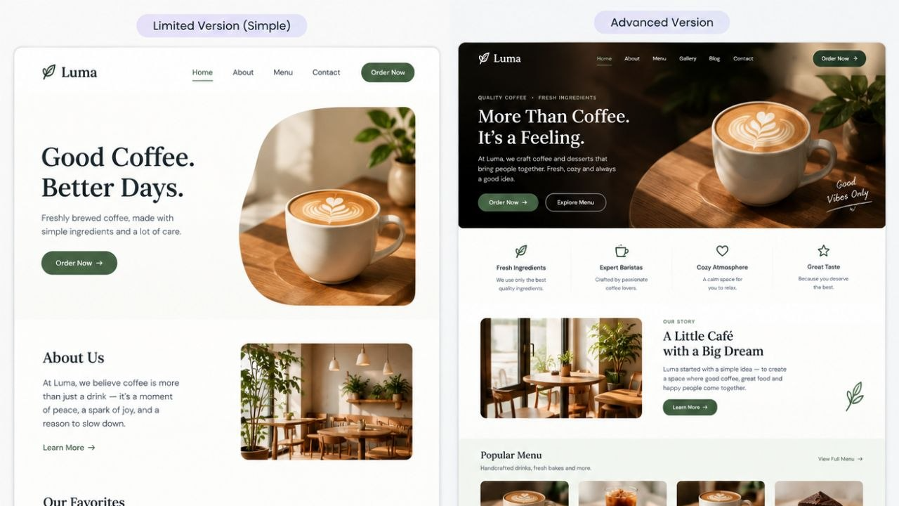 Custom Website Design & Build