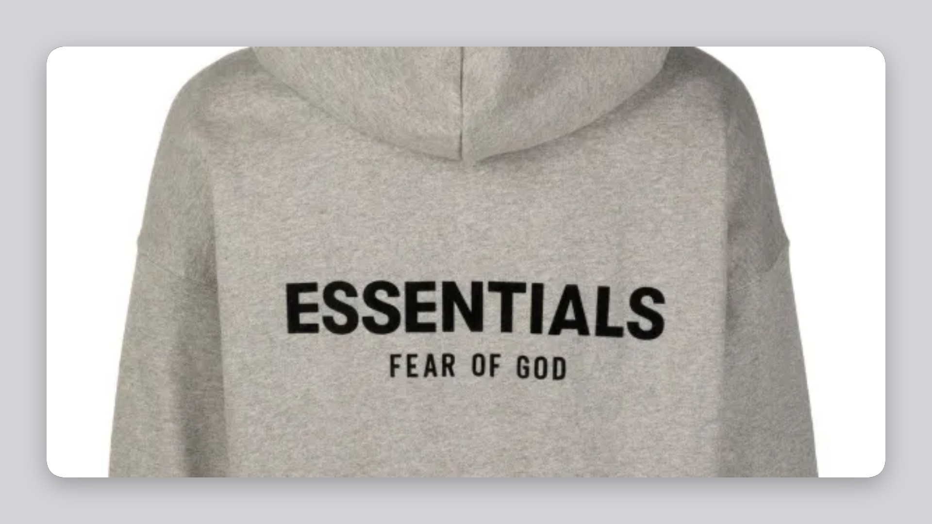  grey Essential Hoodie