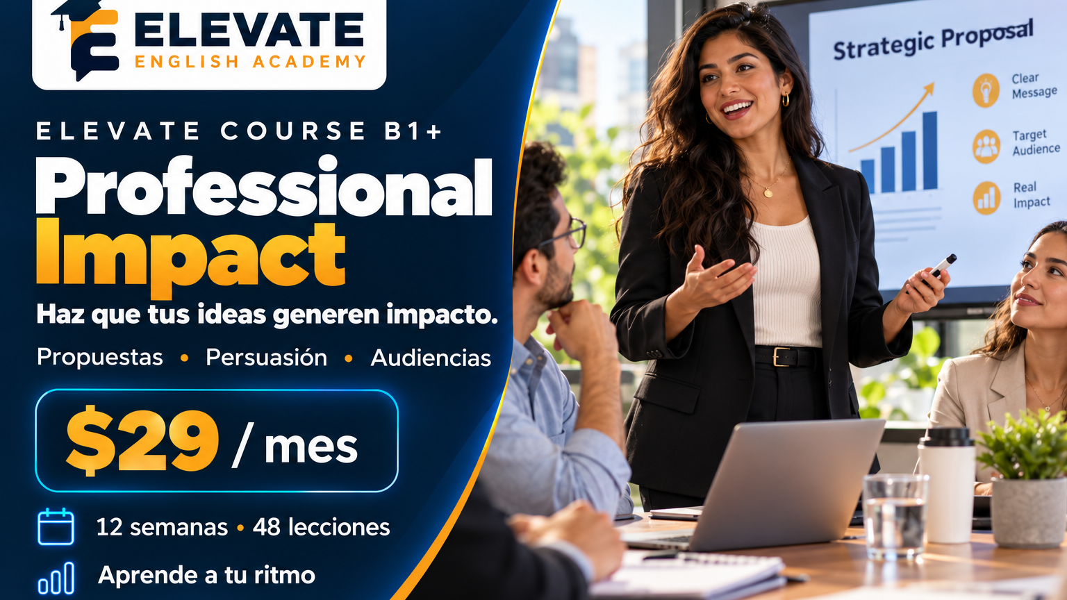 Elevate Course B1+ — Professional Impact
