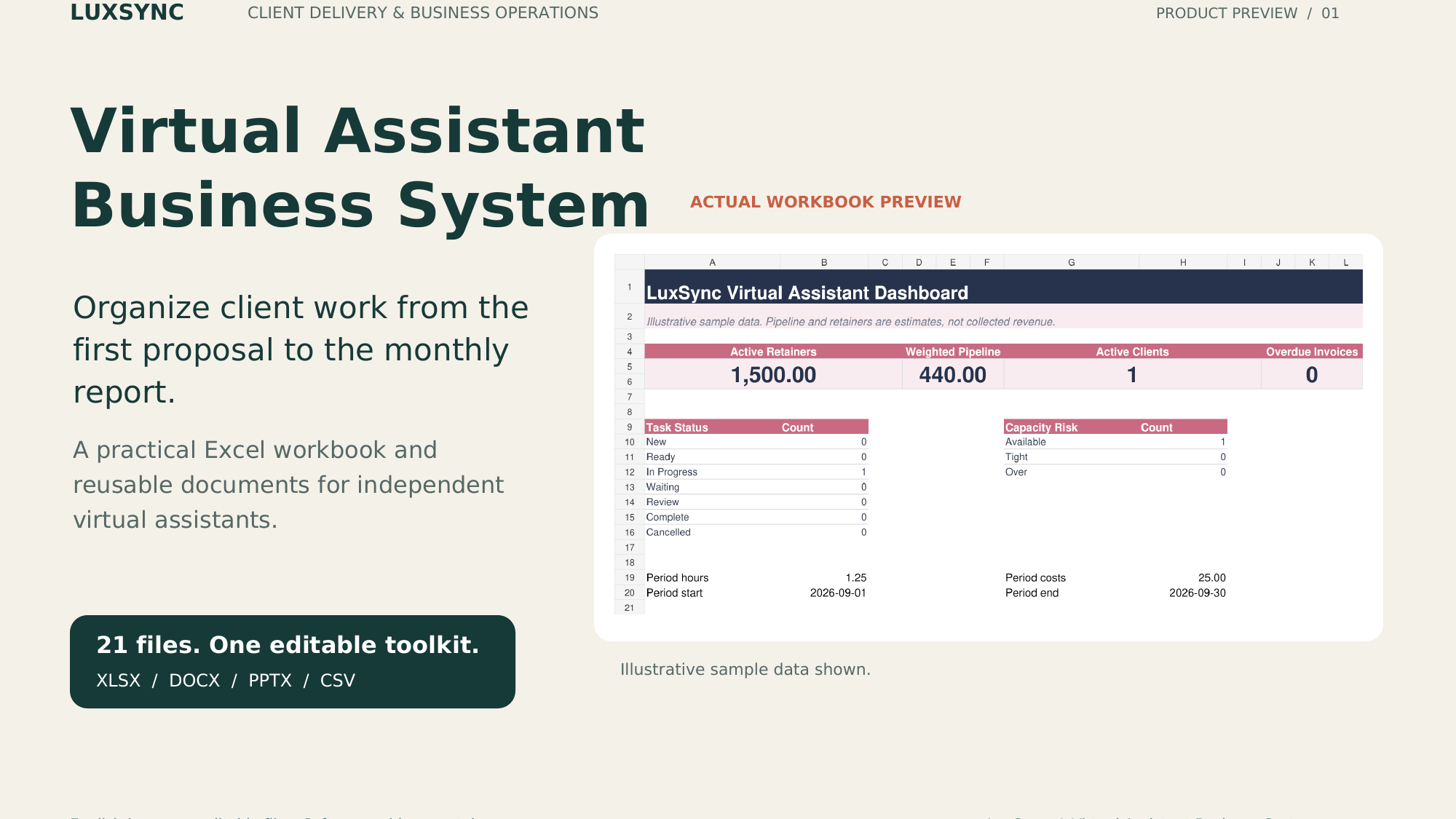 Virtual Assistant Business System