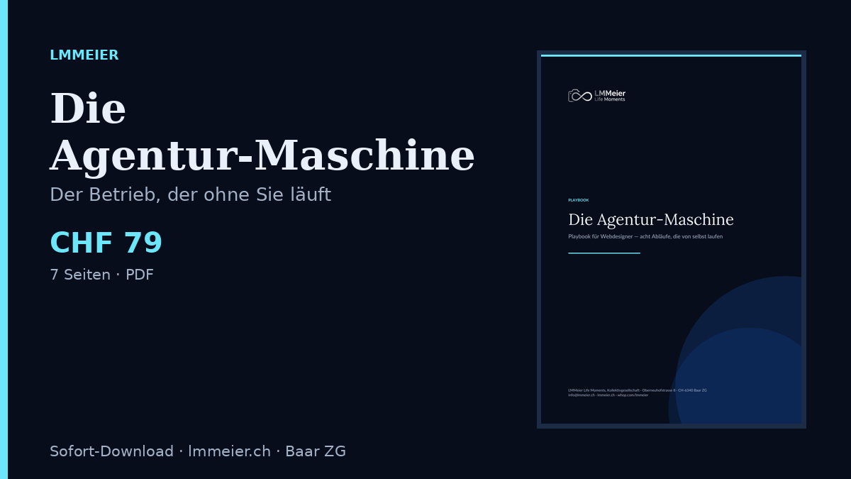 Die Agentur-Maschine – Playbook für Webdesigner