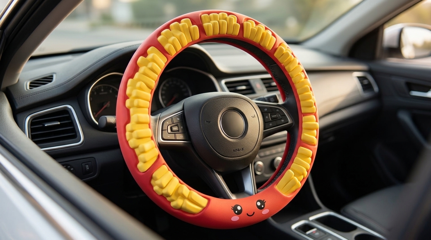 Squishy Steering Wheel Cover