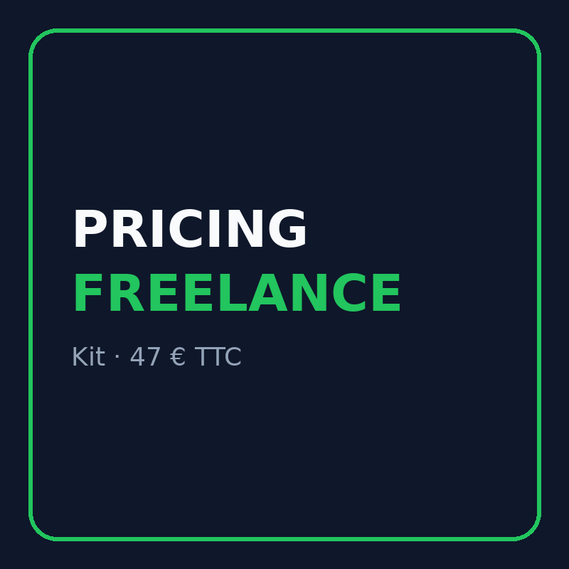 Kit Pricing Freelance
