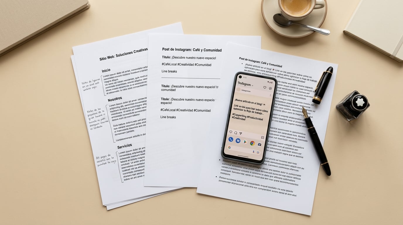 Textos para web y redes