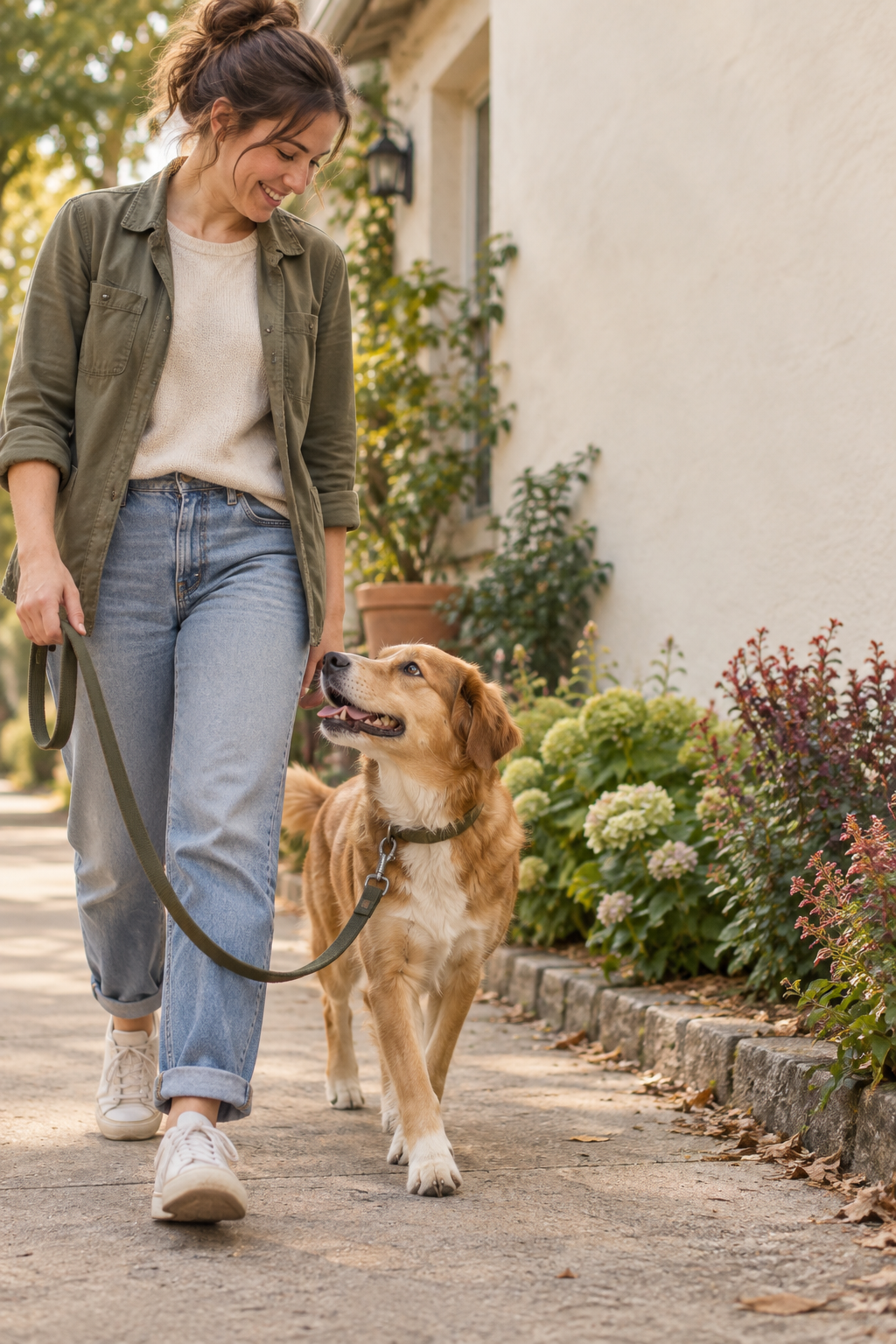 Walk Your Adolescent Dog One Block on a Loose Leash