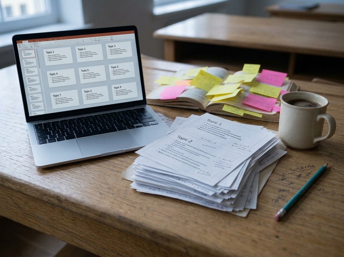 Middle School Teachers: Teach Focused Lessons Without Chapter-Sized Slide Decks