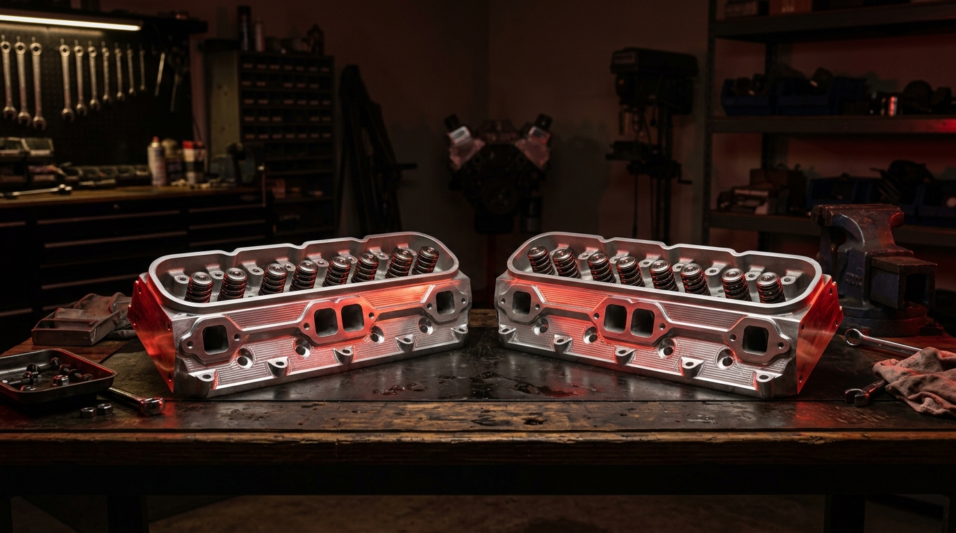 SBC Aluminum Cylinder Heads (Pair)