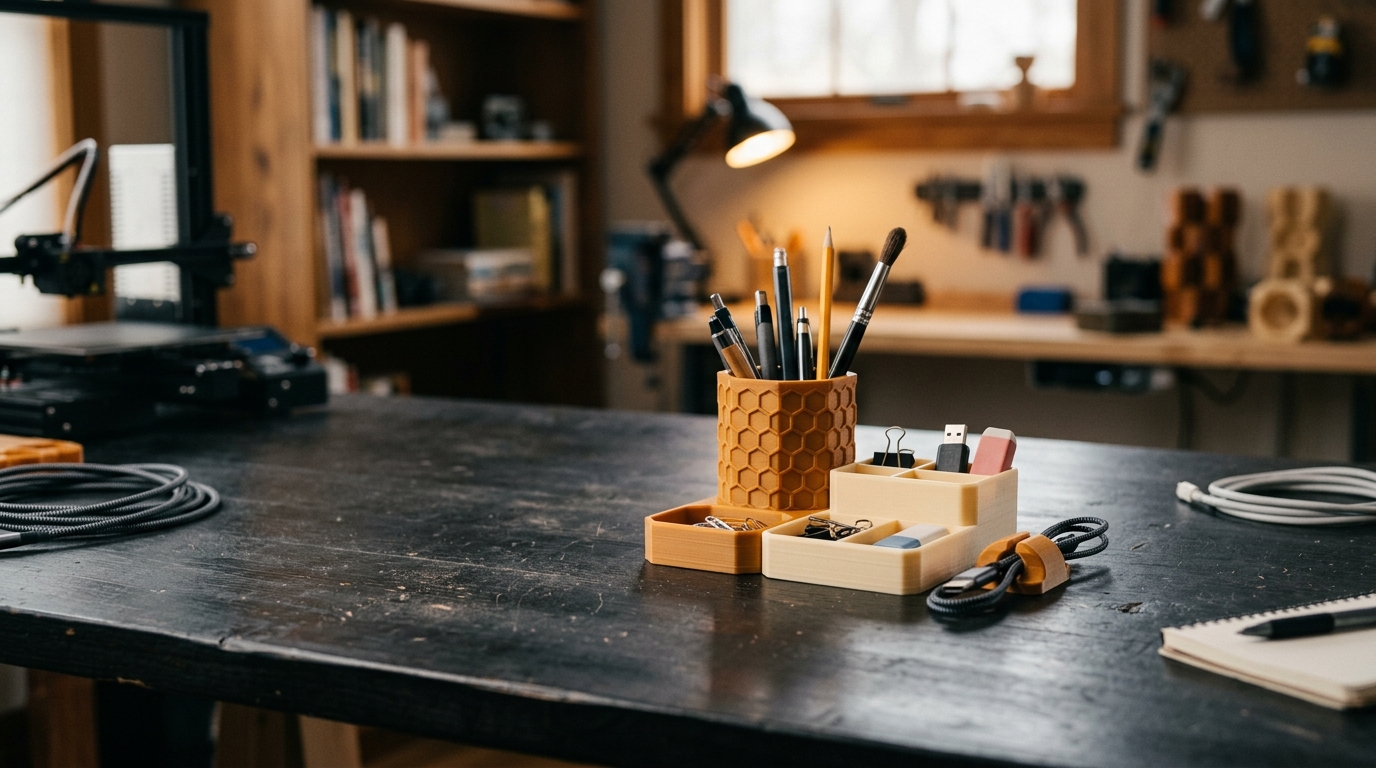 Desk Organizer STL Pack