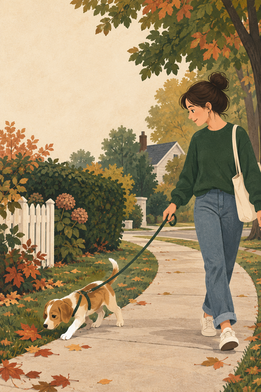 Loose-Leash Puppy Walk Kit: A Calm Plan for Your First Neighborhood Block