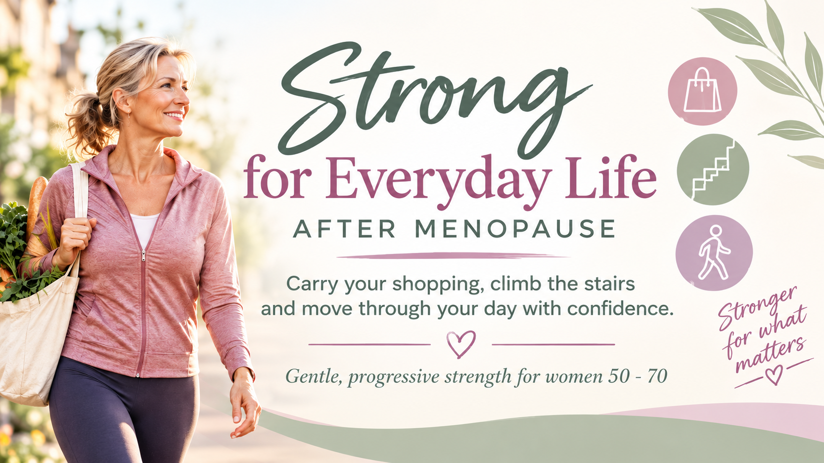 Strong for Everyday Life after Menopause