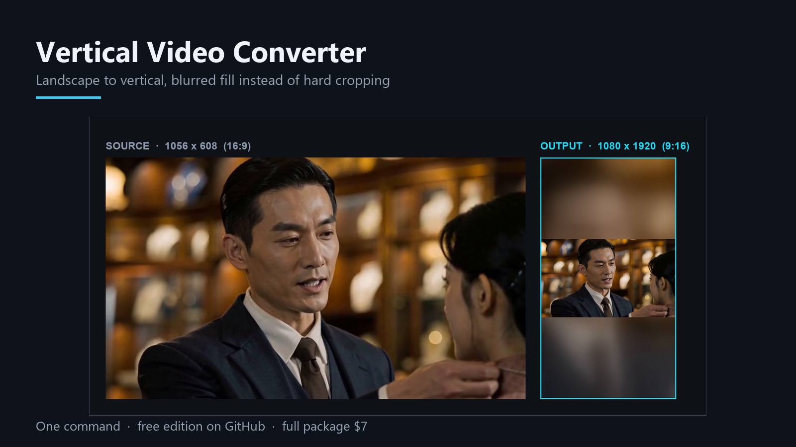 Vertical Video Converter