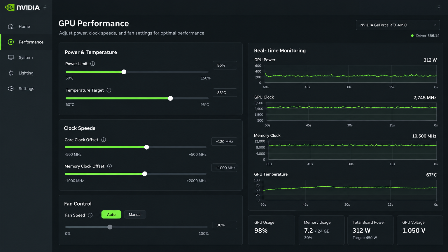 NvpwrControl Pro