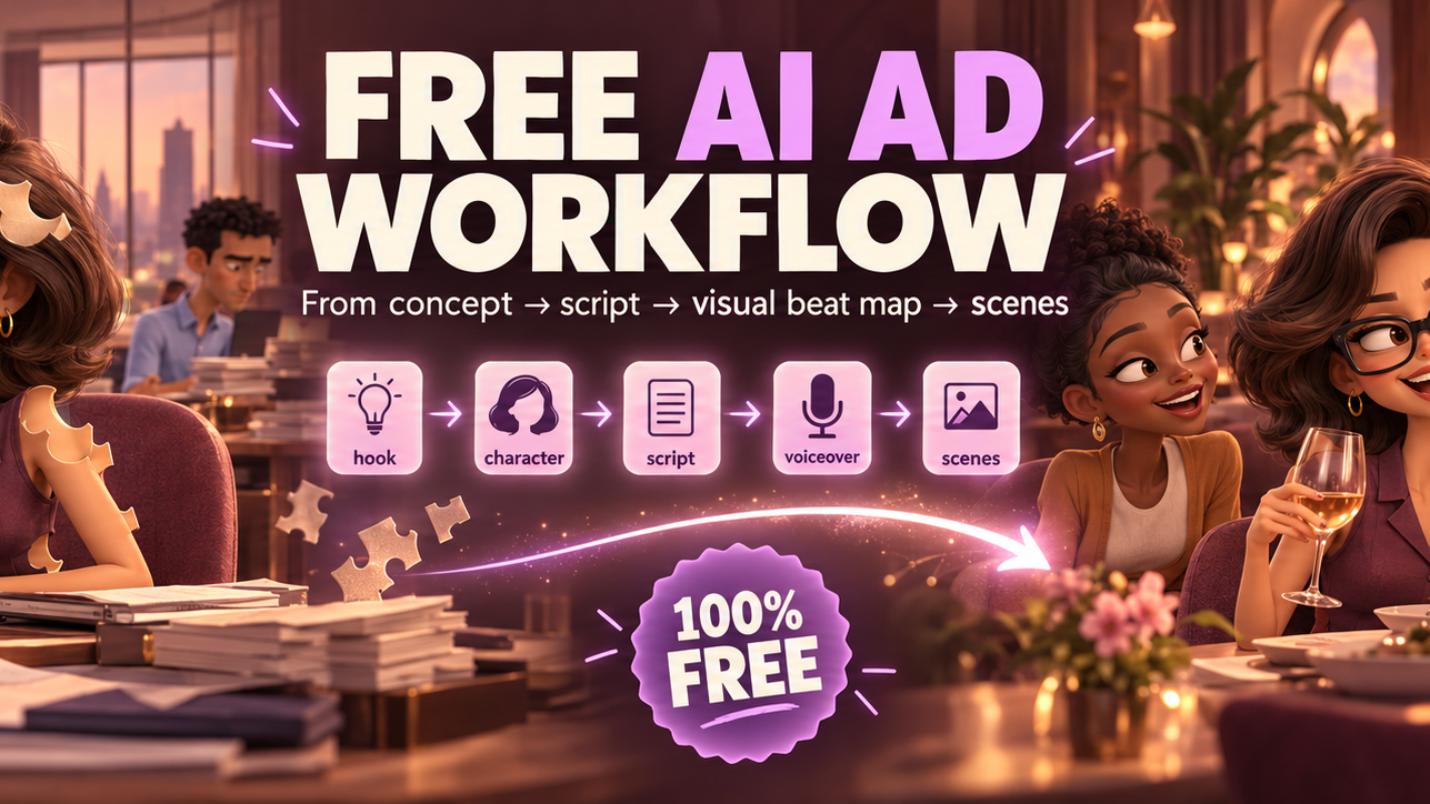 FREE AI Animation Workflow