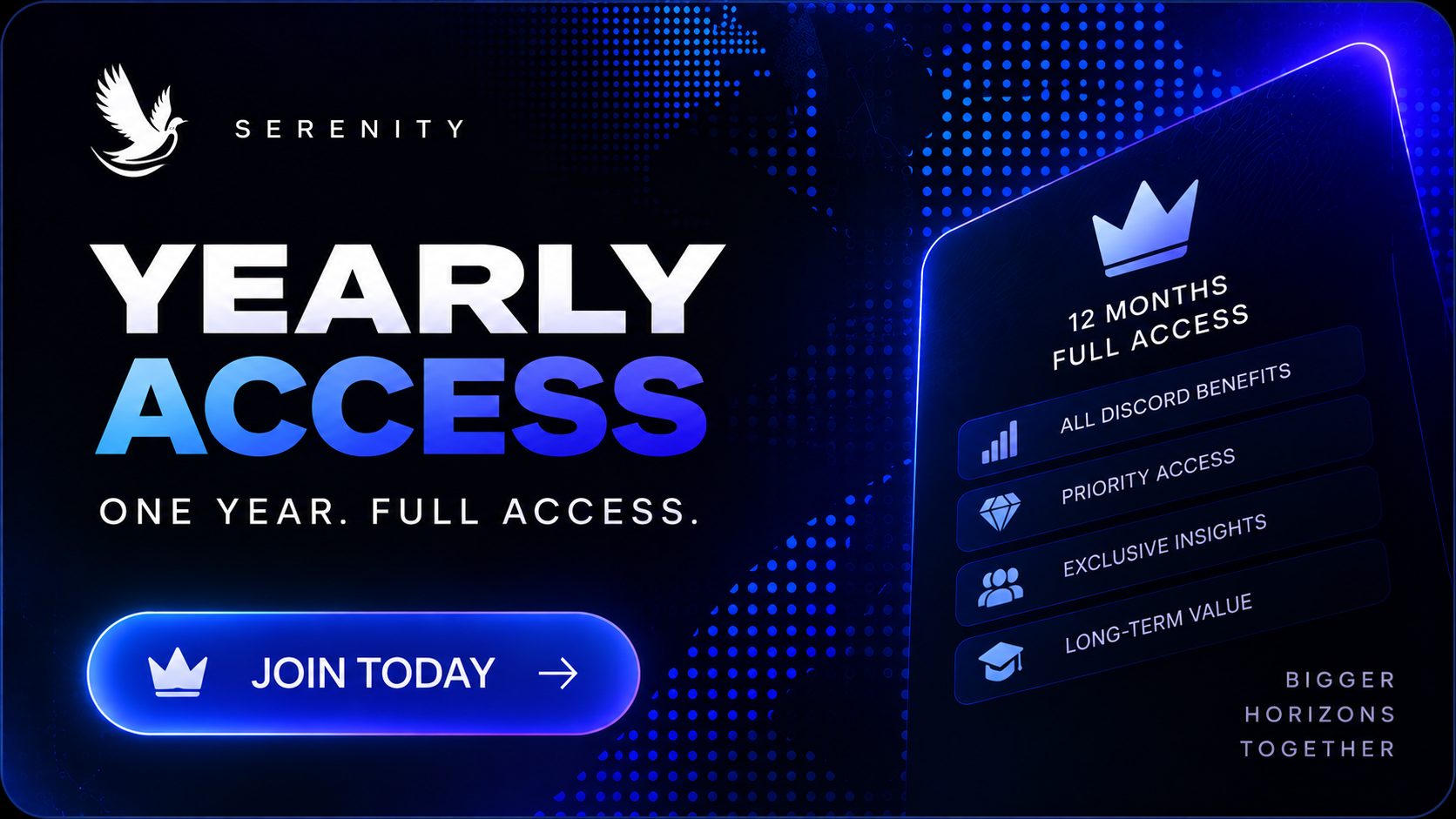 Serenity Yearly Access
