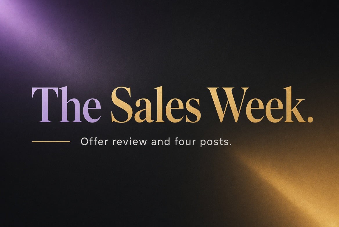 The Sales Week