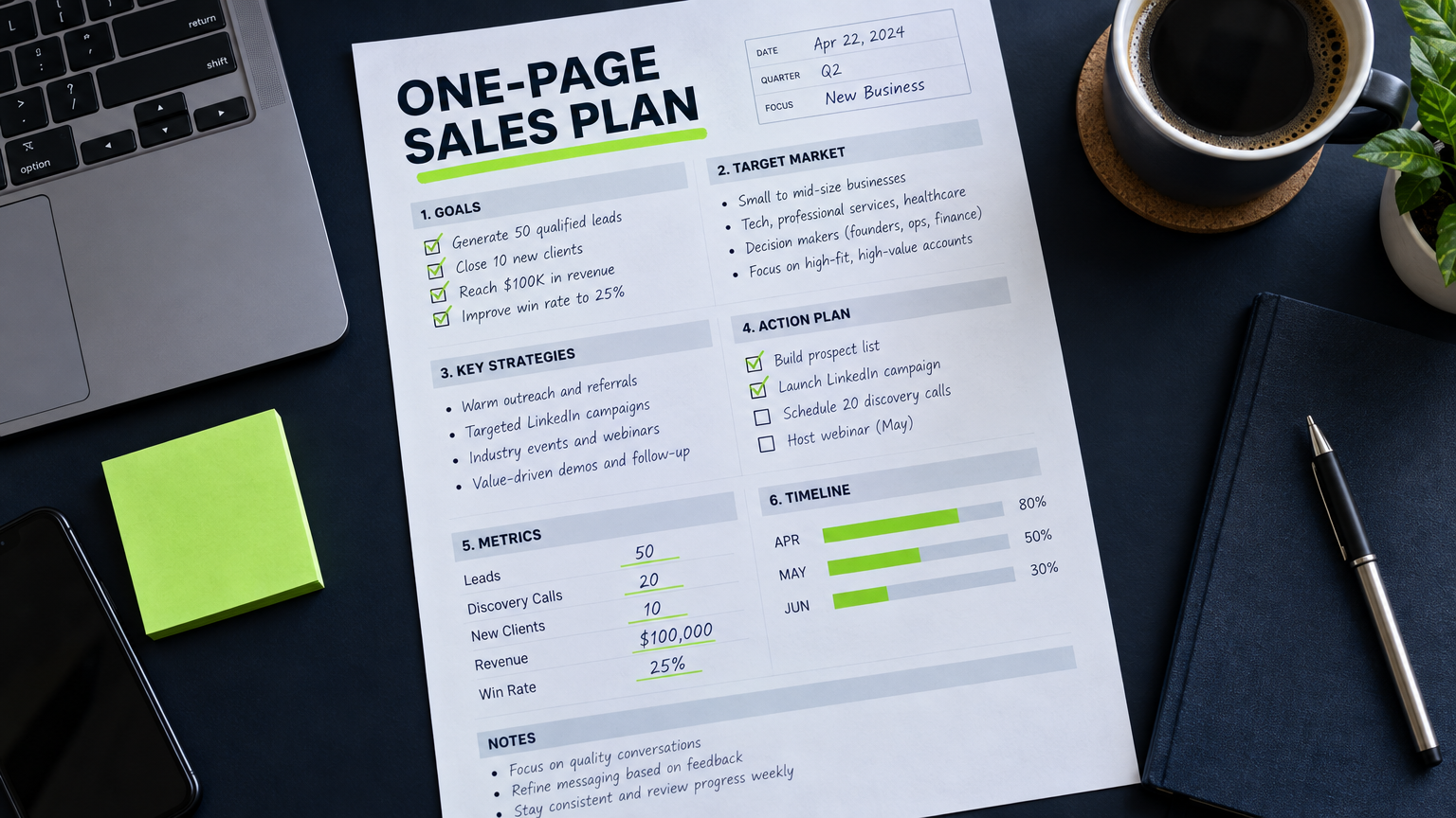 Business Plan & Sales Training Course