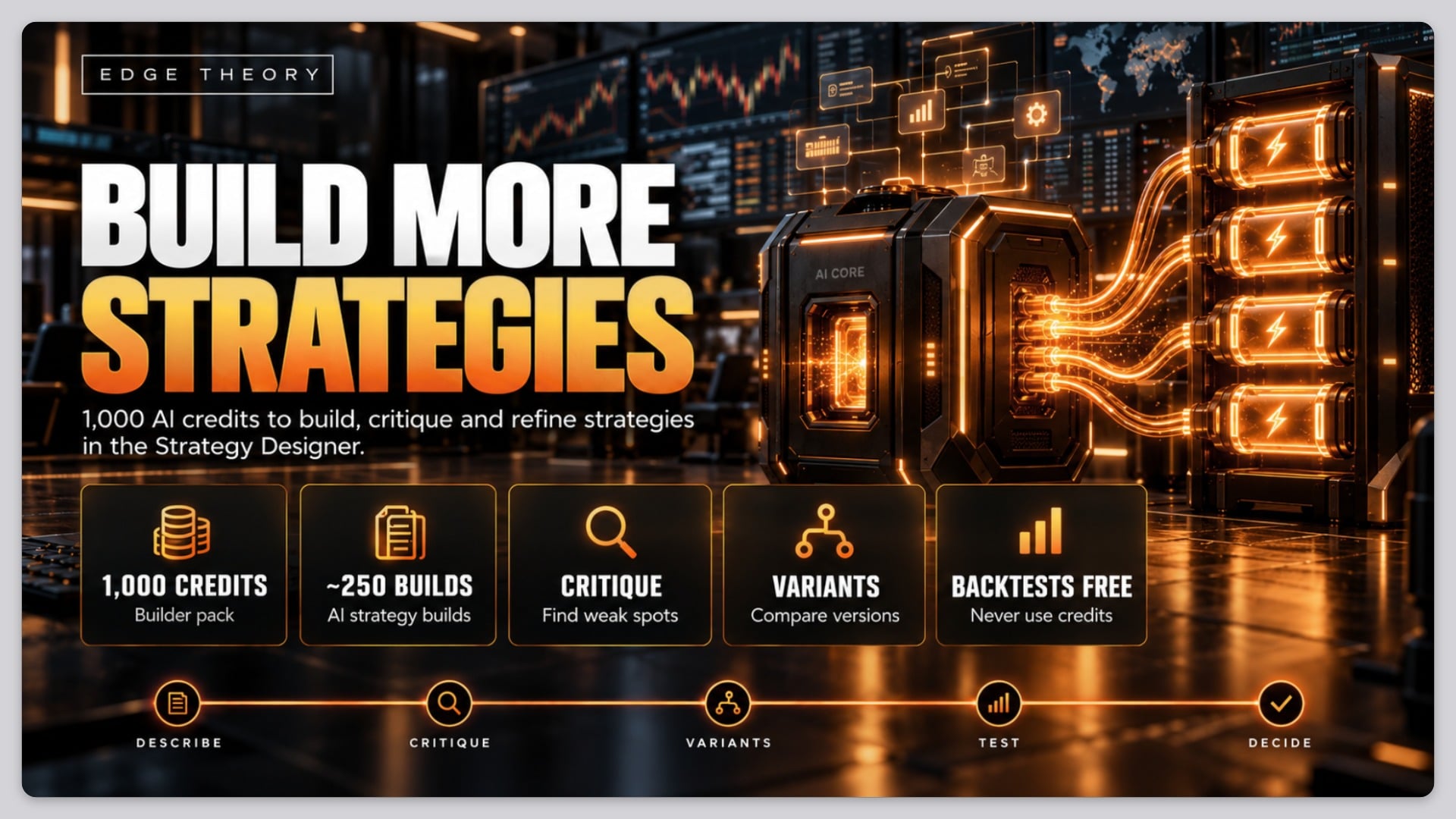 Edge Theory AI Credits: Builder Pack (1,000 credits)