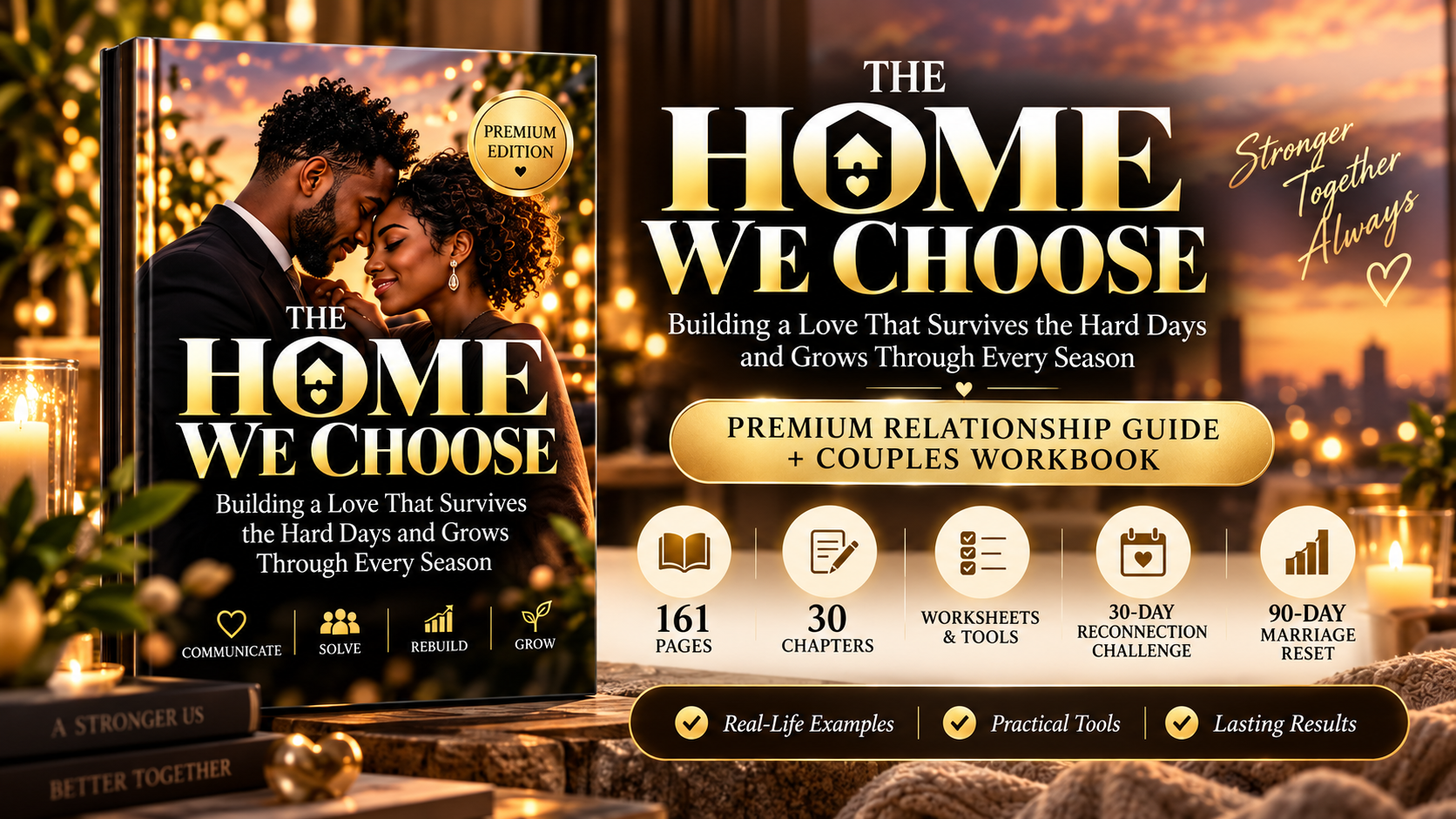 THE HOME WE CHOOSE — Premium Relationship Guide & Couples Workbook