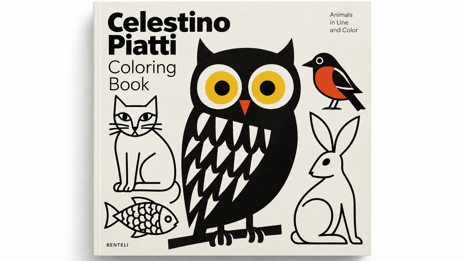 Celestino Piatti: Coloring Book