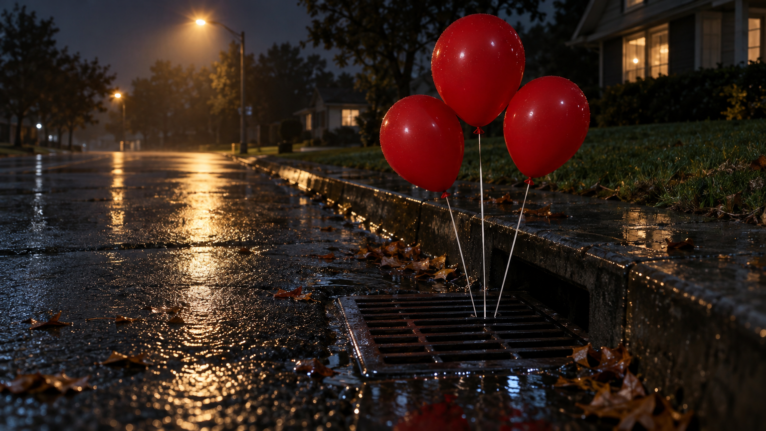 Storm Drain Balloon Cluster