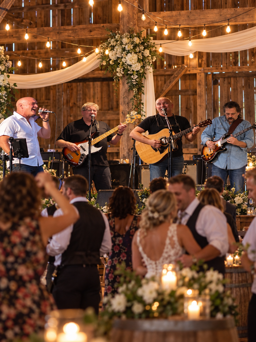 DJ, MC & Full Band Live Music