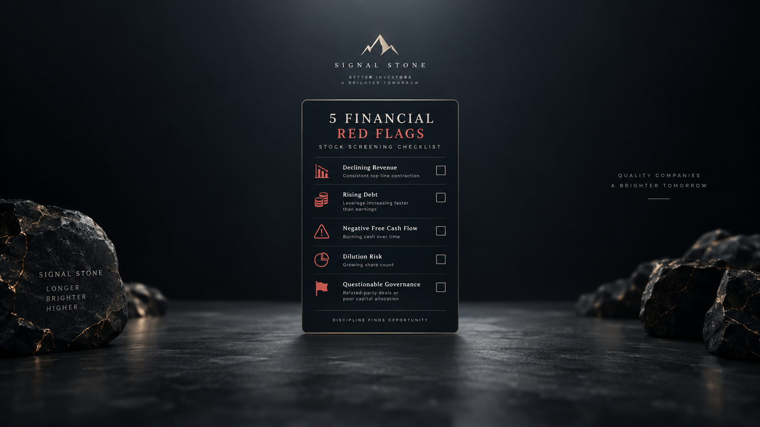 Stock Screening Starter Guide