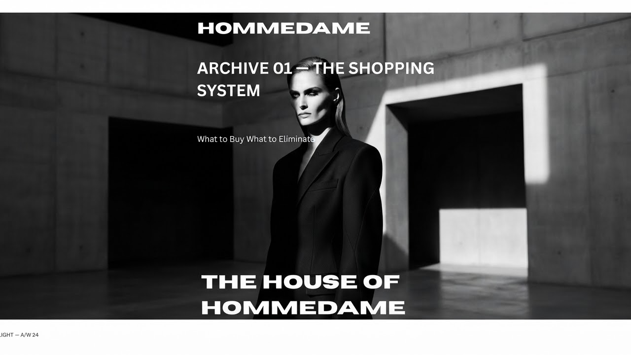 Archive 01 The Shopping Guide 