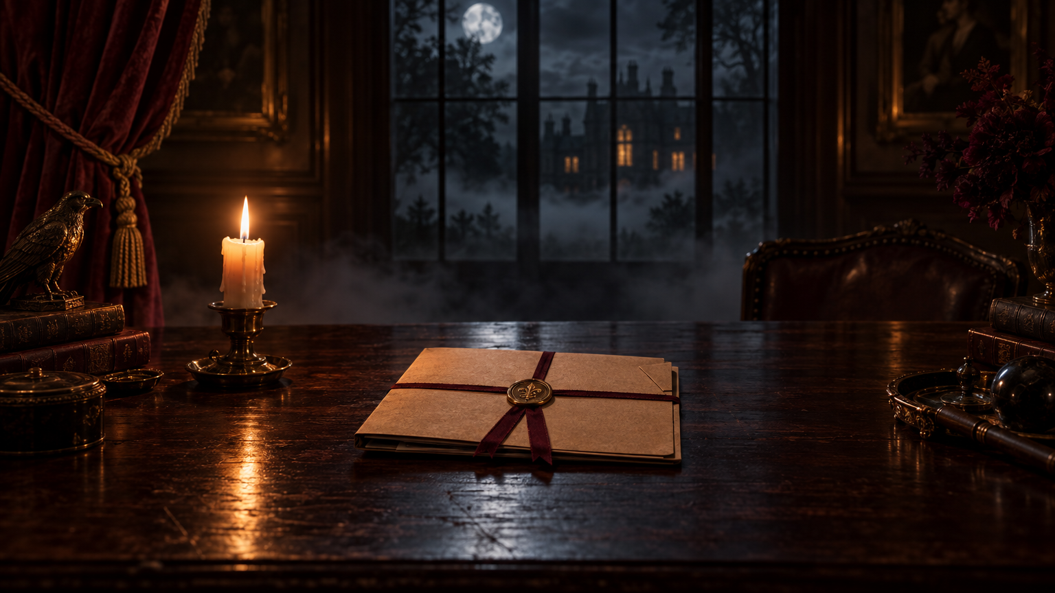 Curse of Willow Manor: Printable Escape Game