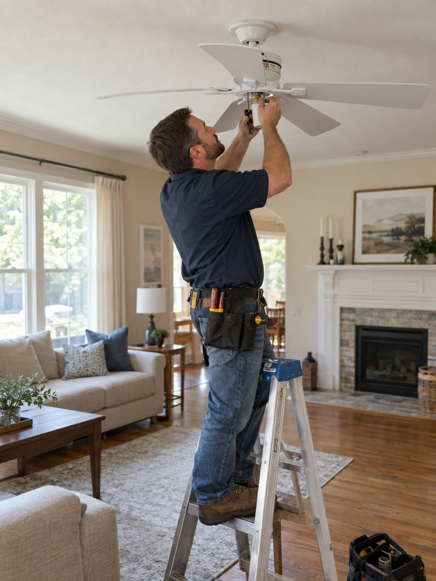 On-site handyman visit