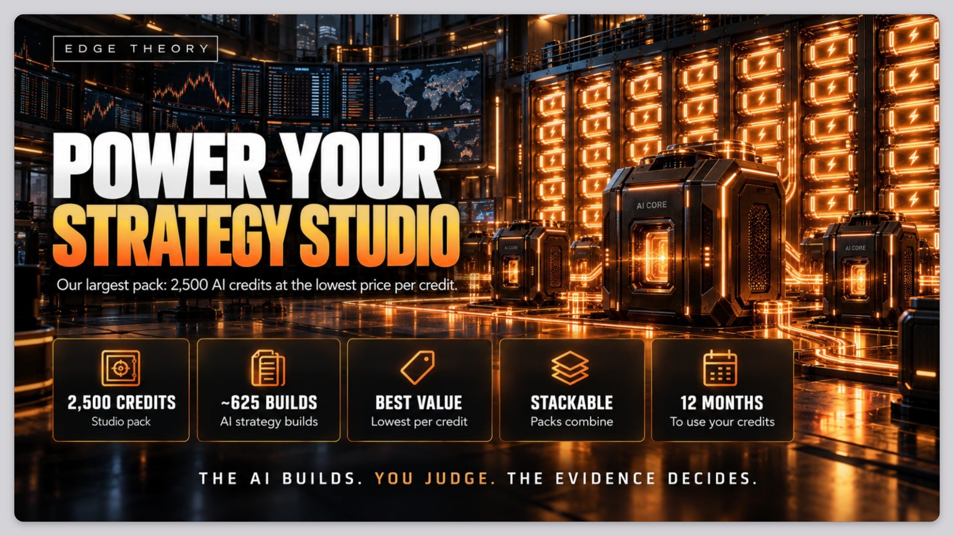 Edge Theory AI Credits: Studio Pack (2,500 credits)