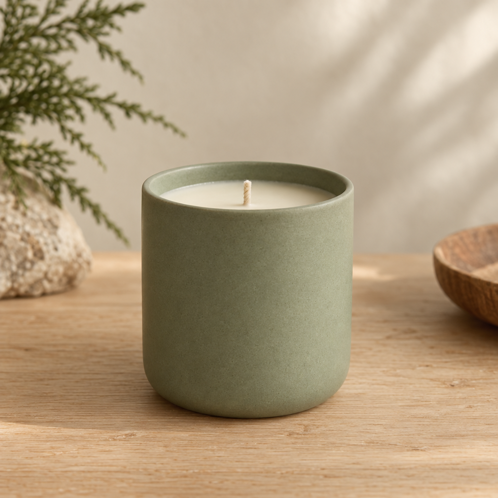 Cedar and Bergamot Soy Candle
