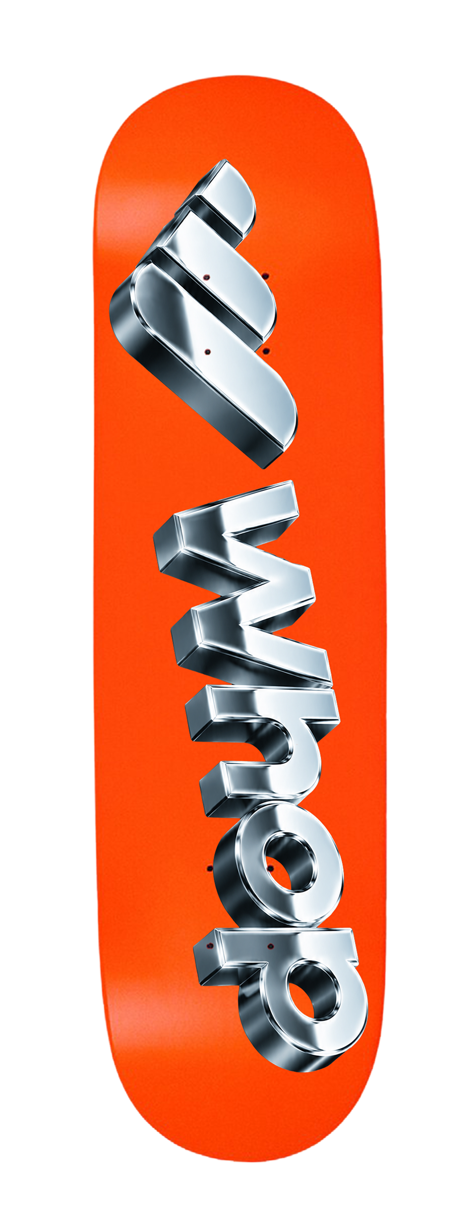 Chrome Logo Skateboard