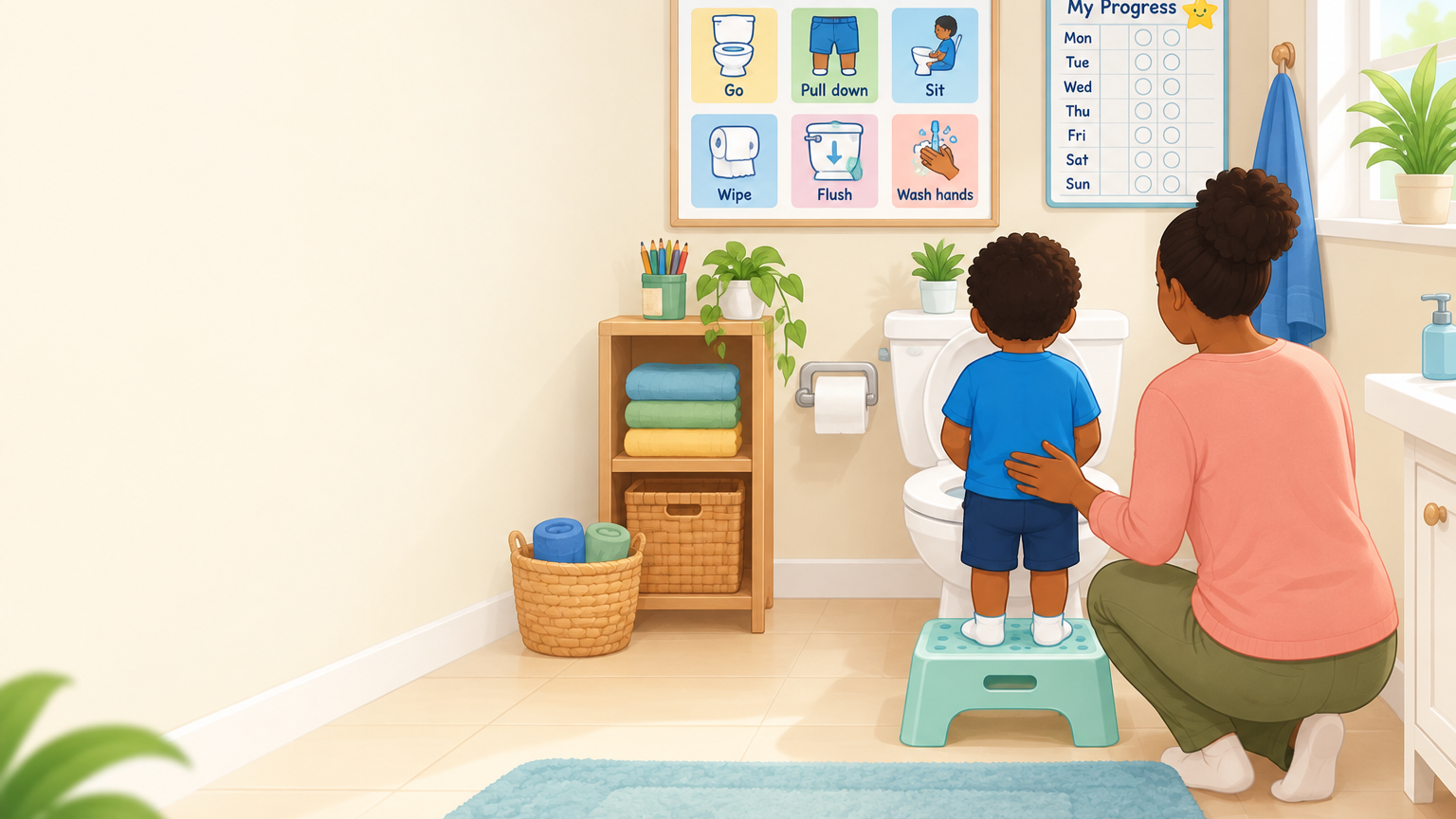 7-Day Potty Training Starting Routine