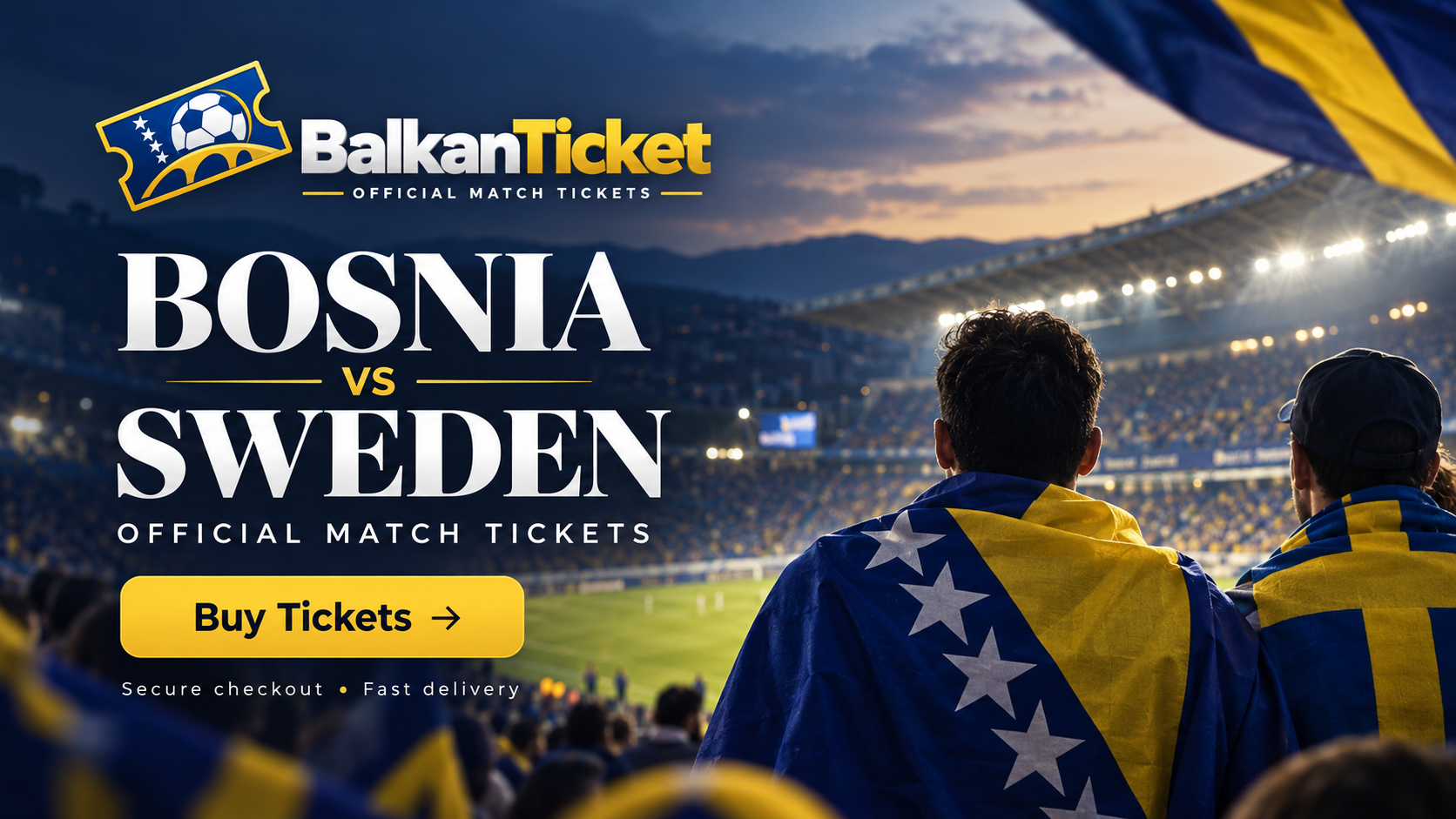 Karte za Bosna vs Svedska