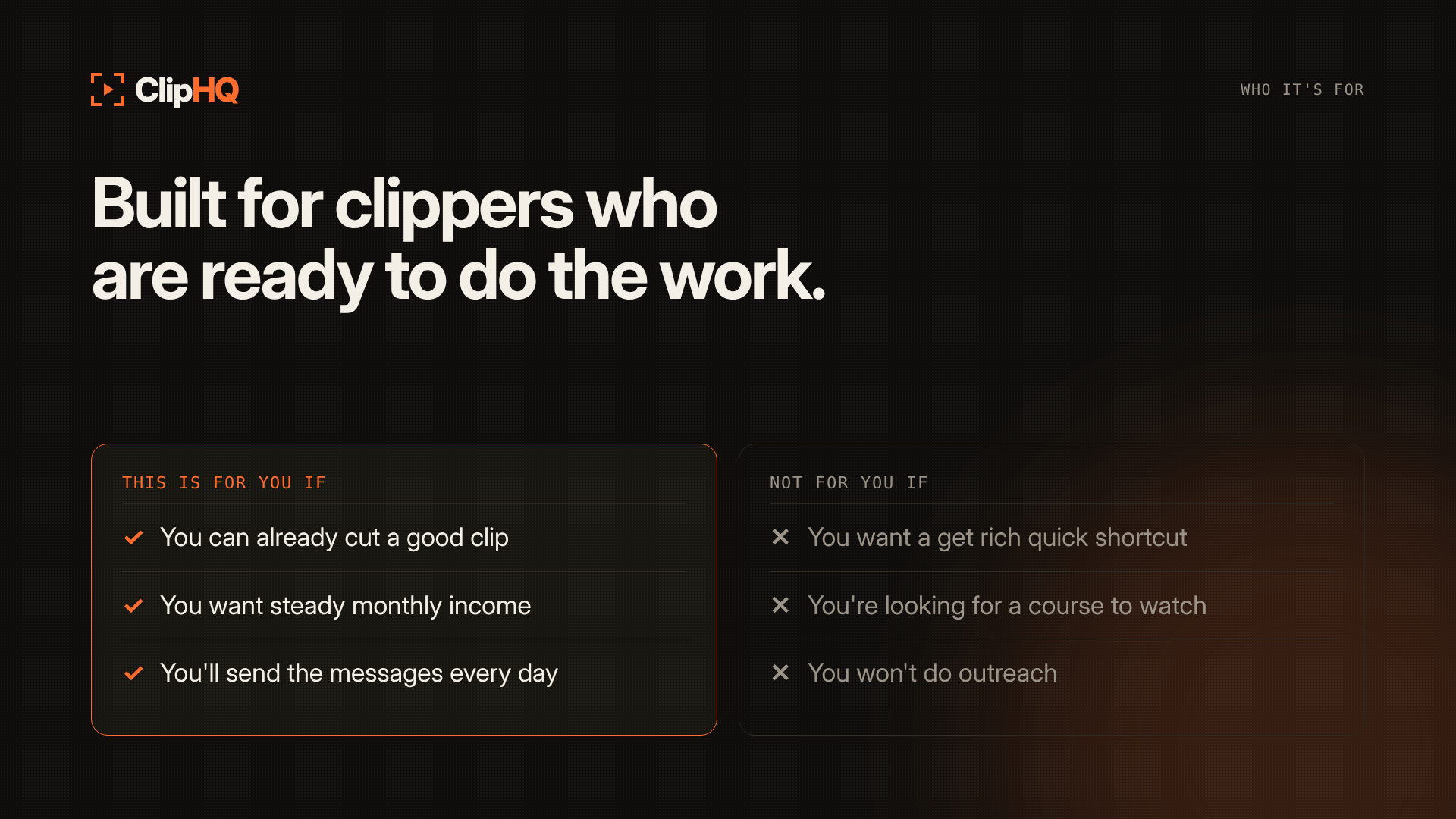 ClipHQ Clippers Community