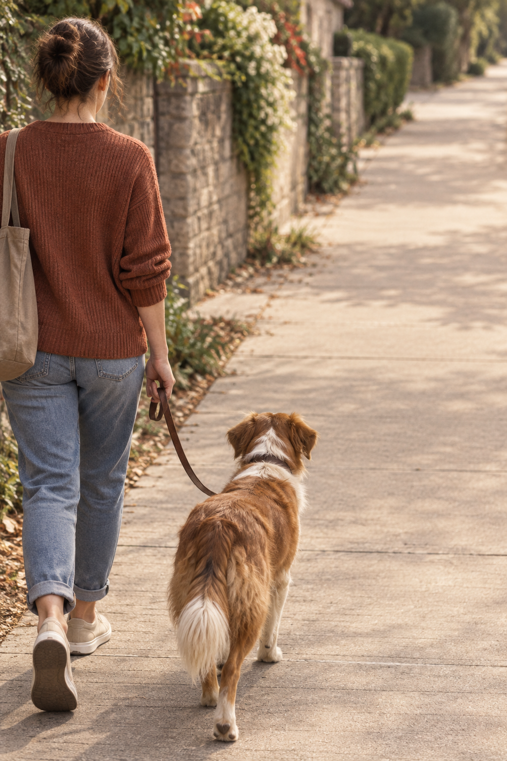 Dog Owners Taking Steadier Walks Without Yelling or Pulling